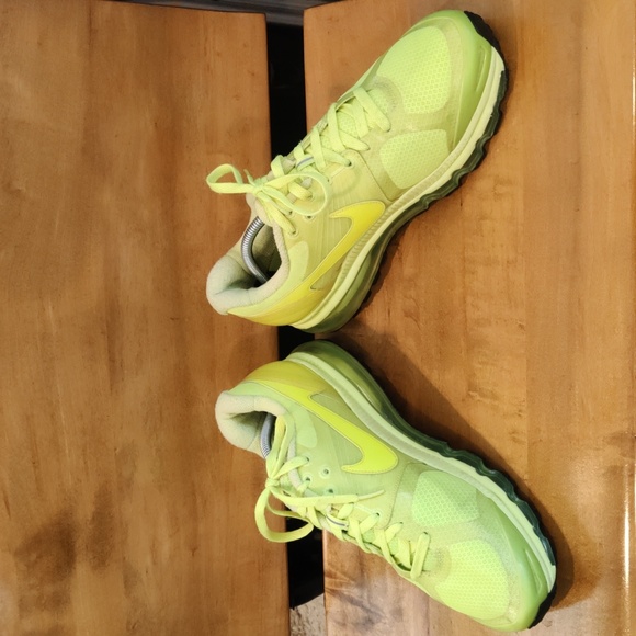 Rare Nike Air Max +2010 Volt 386368-700 Neon Green/Yellow Size 11 - Picture 3 of 16